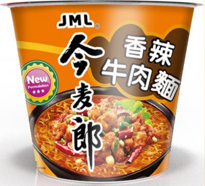 Лапша JML со вкусом пряной говядины 105 грамм пакет