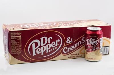 Напиток б/а газ. Dr.Pepper Cream Soda 355мл