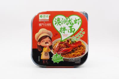 Самонагревающаяся лапша быстрого приготовления Lei Qia со вкусом австралийского лобстера 266 г